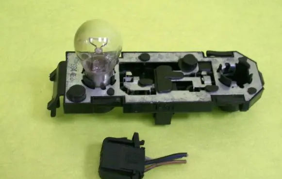 Ford Galaxy Tail light bulb cover holder