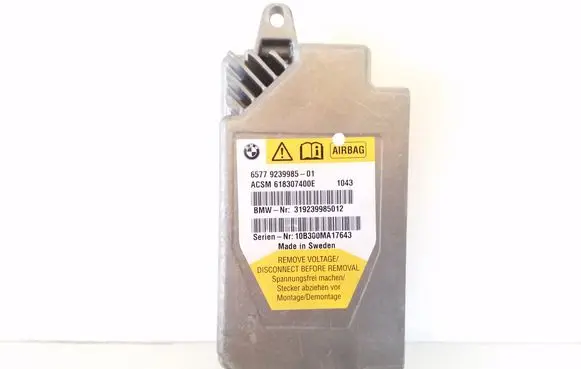 BMW 5 F10 F11 Airbag control unit/module 9239985 65779239985 923998501
