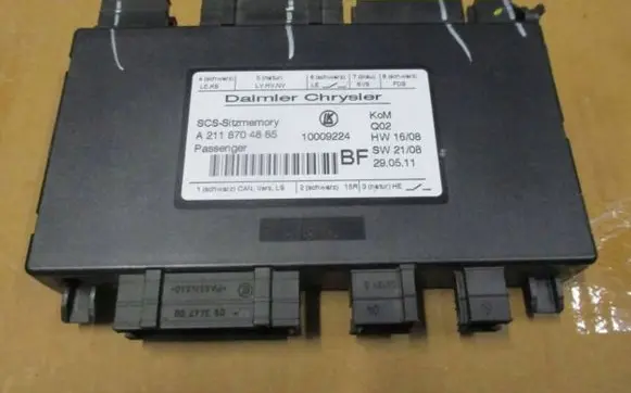 Mercedes-Benz ML W164 Seat control module A2118704885