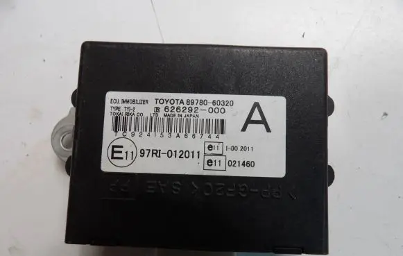 Toyota Land Cruiser (J120) Immobilizer control unit/module 8978060320 97RI012011 626292000