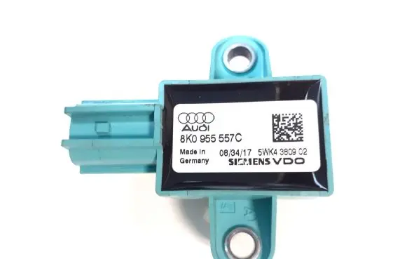 Audi A4 S4 B8 8K Airbag deployment crash/impact sensor 8K0955557C E509E299392U176