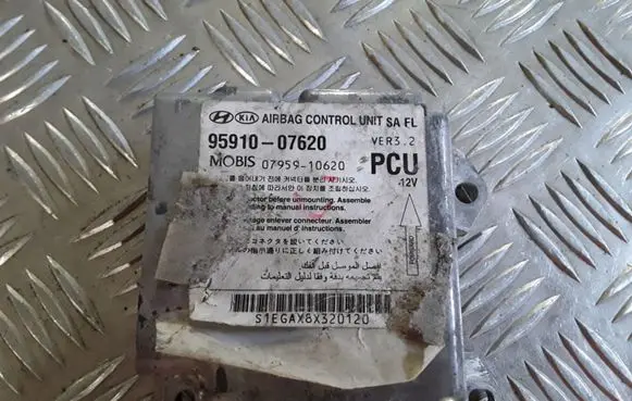 KIA Picanto Airbag control unit/module 9591007620 0795910620
