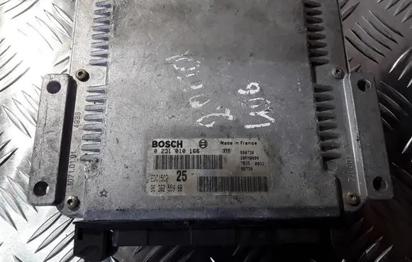 Peugeot 406 Engine control unit/module 0281010166 9636255980 EDC15C2