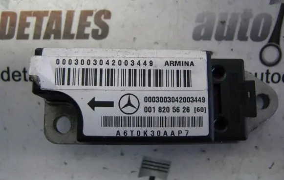 Mercedes-Benz E W210 Airbag deployment crash/impact sensor A0018205626