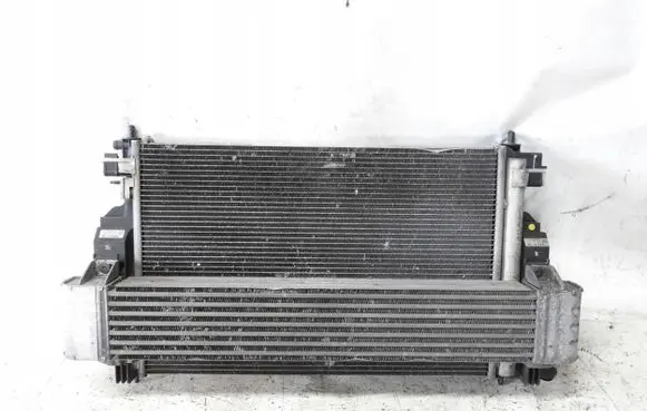 Peugeot 206+ A/C cooling radiator (condenser) 9686735480