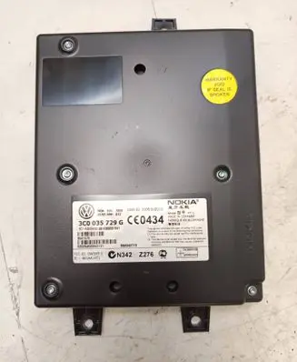 Volkswagen PASSAT B6 Bluetooth control unit module 3C0035729G N342ZZ276 B6A042770