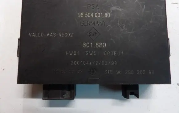 Peugeot 607 Parking PDC control unit/module 9650400180 9629826399 601880