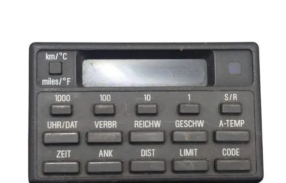 BMW 5 E34 On-board computer control switch 1384149 65811384149 2591111901