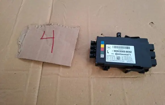 Mercedes-Benz GLS X166 Seat control module A1669002911