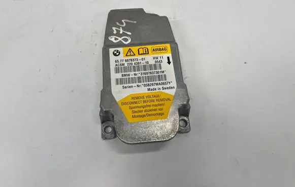 BMW 5 E60 E61 Airbag control unit/module 6978373 65776978373