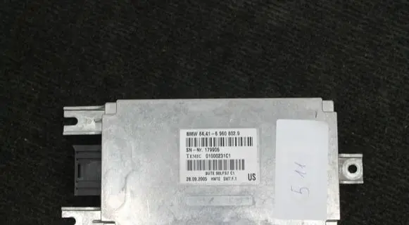 BMW 7 E65 E66 Voice control module 6960802