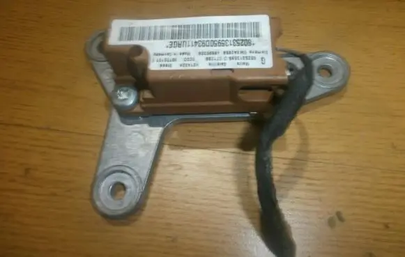 Airbag deployment crash/impact sensor