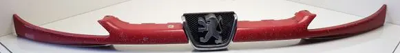 Peugeot 206 Front bumper upper radiator grill 9628691277