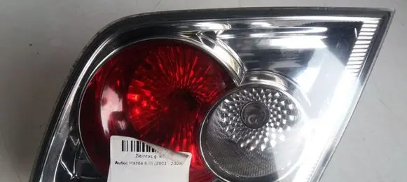 Mazda 6 Tailgate rear/tail lights