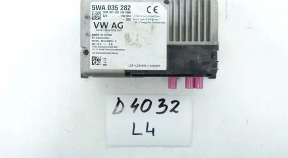 Volkswagen Golf VII Gateway control module 5NA035282