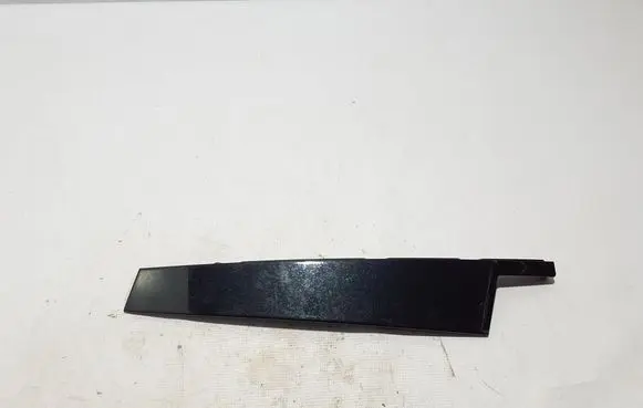Front door glass trim molding