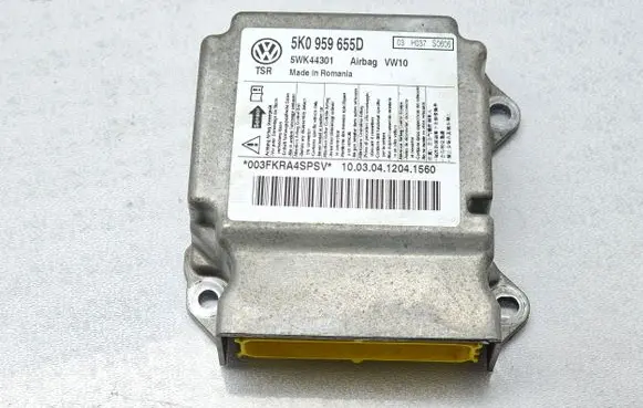 Volkswagen Golf VI Airbag control unit/module 5K0959655D