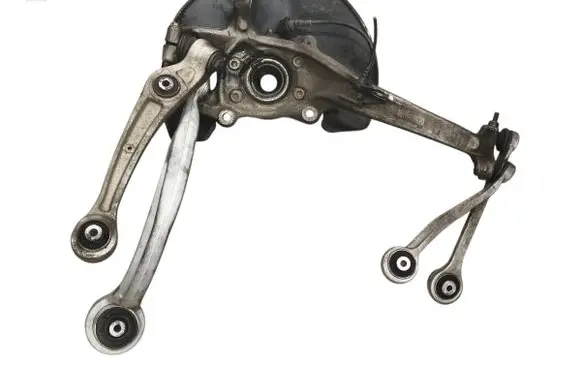 Front wheel hub spindle knuckle
