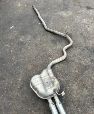 Skoda Superb B6 (3T) Muffler/silencer 3T0253611E