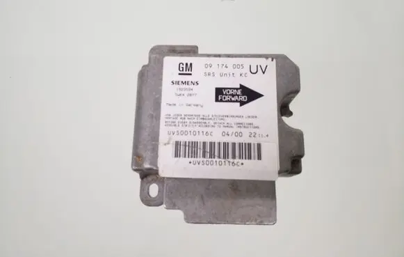 Opel Zafira A Airbag control unit/module 09174005 1923594
