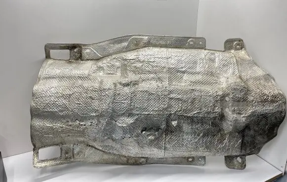 Audi A6 S6 C6 4F Heat shield in engine bay 4F0804160F