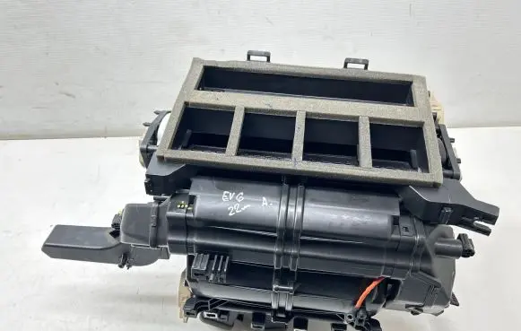 Interior heater climate box assembly