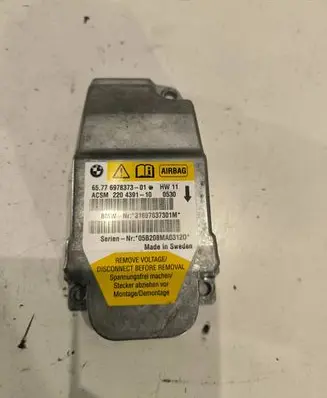 BMW 5 E60 E61 Airbag control unit/module 6978373 220439110 31697837301M