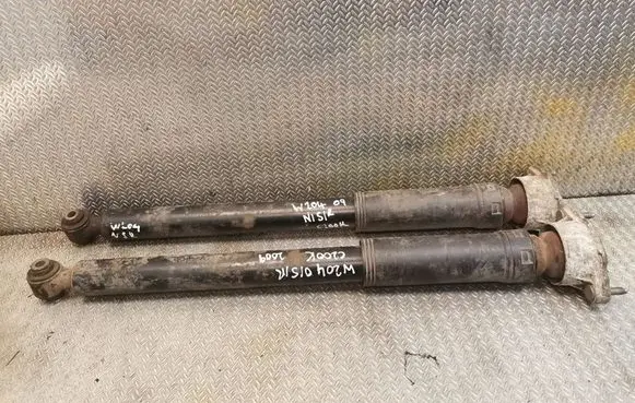 Mercedes-Benz C W204 Set of springs and shock absorbers (Front and rear)