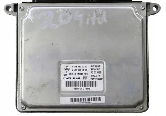 Mercedes-Benz C W204 Engine control unit/module A6461502072