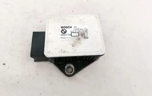 BMW 5 E60 E61 ESP acceleration yaw rate sensor 0265005711 6782370-01