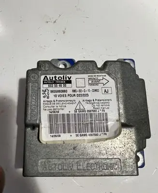 Peugeot 407 Airbag control unit/module 603554600 9655880880