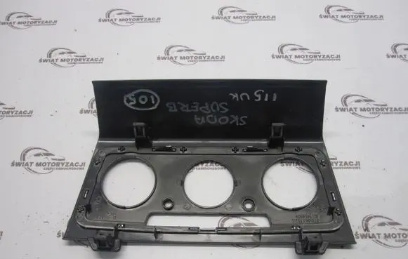 Skoda Superb B6 (3T) Climate control/heater control trim 3T0863152C