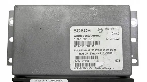Peugeot 407 Gearbox control unit/module 9656615480