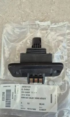 Volkswagen Caddy Sliding door contact joint 2K5907438 49737499 T238024