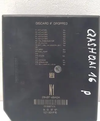 Nissan Qashqai Comfort/convenience module 284B74BA0A 521501F10