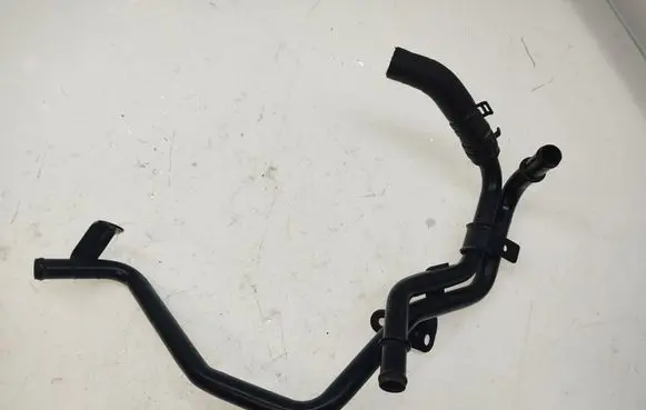 Volkswagen Golf VI Engine coolant pipe/hose 03C121070D 1K0121058BC