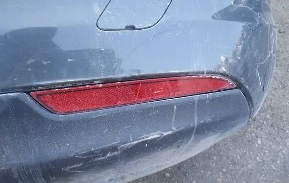 Opel Astra J Rear tail light reflector 