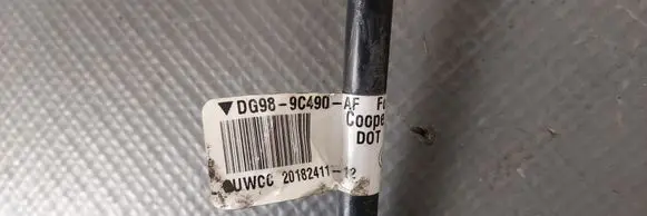 Ford Fusion II Vacuum line/pipe/hose DG989C490AF DG989C490
