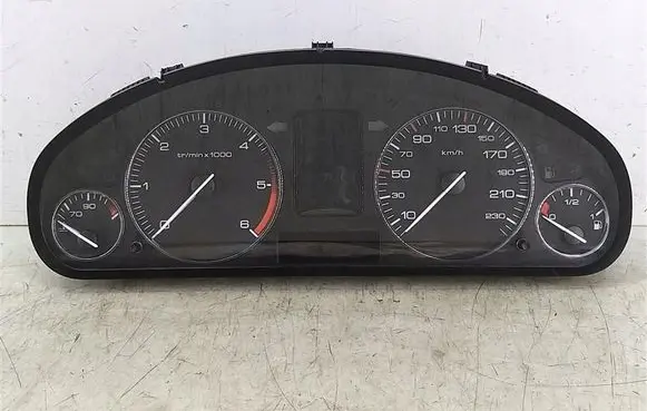Peugeot 407 Speedometer (instrument cluster) 9658137280