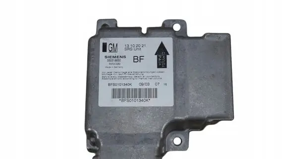 Opel Signum Airbag control unit/module 13102021
