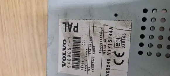 Volvo S80 GPS navigation control unit/module 94898541 Y1715144A V002406