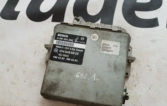 Mercedes-Benz C W202 Engine control unit/module A0145455932 0145455932