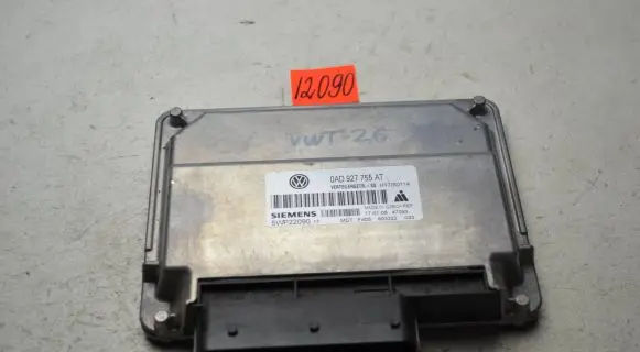Volkswagen Touareg I Gearbox control unit/module 0AD927755AT H17S0114 5WP22090