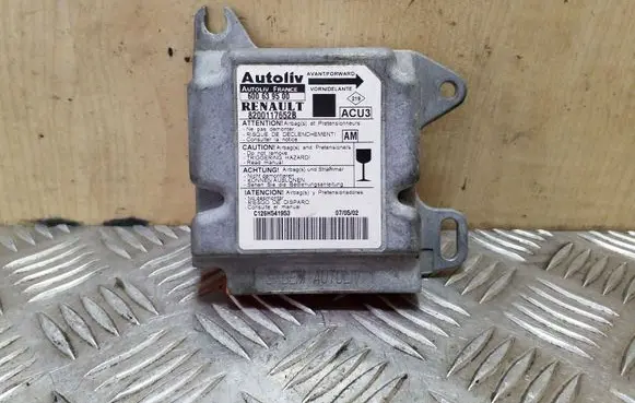 Renault Scenic I Airbag control unit/module 600639500 8200117652B