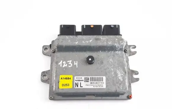 Nissan Qashqai Engine control unit/module MEC93490 MEC93-490 MEC93490C17X12