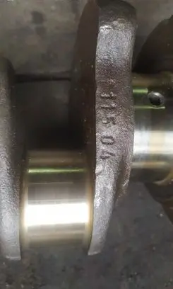 Mercedes-Benz W123 Crankshaft 11504