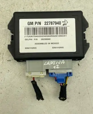 Chevrolet Captiva Comfort/convenience module 22787940 28299560