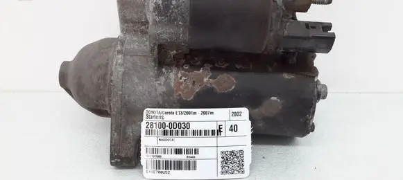 Toyota Corolla E120 E130 Starter motor 281000D030