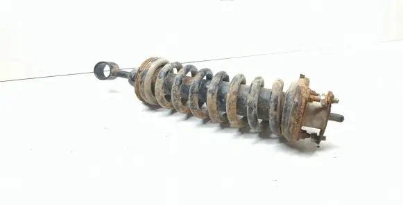 Front shock absorber with coil spring