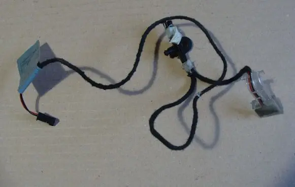 BMW 1 E81 E87 Front door handle light (exterior) 7184361